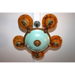 Art Nouveau lysekrone