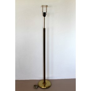 Messing gulvlampe