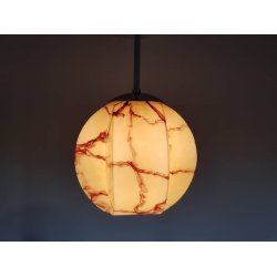 Art Deco glas pendel