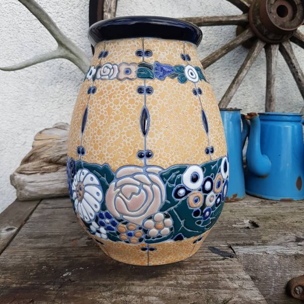 Art Deco Amphora keramik vase