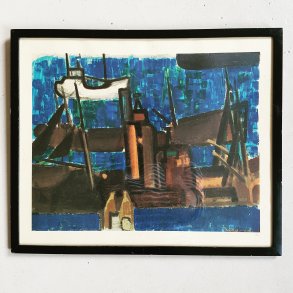 Thorvald Hagedom-Olsen litografi/tryk