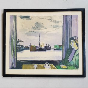 Thorvald Hagedom-Olsen litografi/tryk