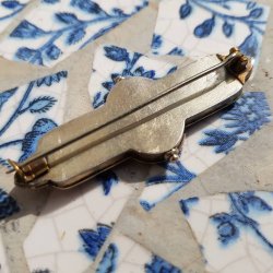 Italiensk millefiori broche