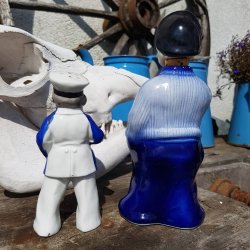 Sholm snapsflaske souvenir fra Bornholm