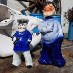 Sholm snapsflaske souvenir fra Bornholm