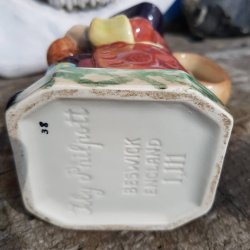 Beswick England TobyJug hndmalet krus