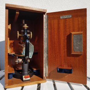 Gammel C.Reicher Wien mikroskop