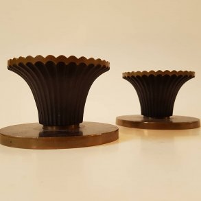 GA bronze lysestager