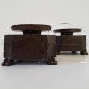 GAB Brons lysestager