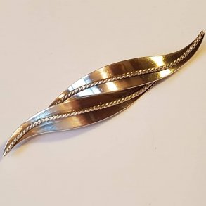 Art Deco broche i slv Brge Axel Mayer