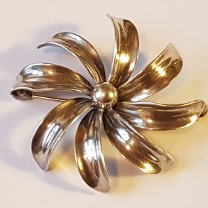 Art Deco broche i slv Brge Axel Mayer