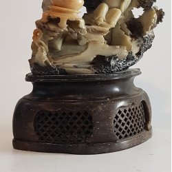 Antik Kinesisk figur udskret i sten