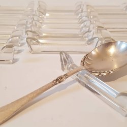 Bestik holdere i glas