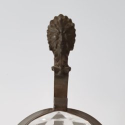 Antik glas/krystal kande med lg