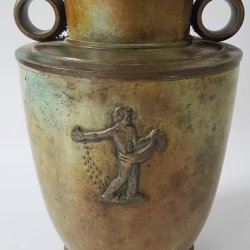 ORIO Art Deco vase i Bronze