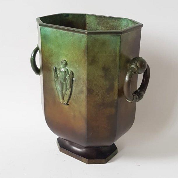 GAB No. 329 Art Deco Bronze vase