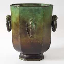 GAB No. 329 Art Deco Bronze vase