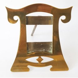 Art Nouveau billederamme i messing