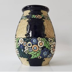 Art Deco Amphora keramik vase