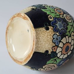 Art Deco Amphora keramik vase