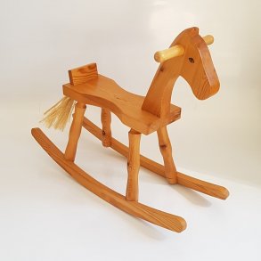 Retro gyngehest i tr