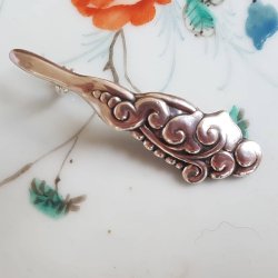  Sknvirke broche i slv