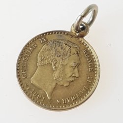 10 re i forgyldt slv