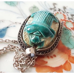 Vintage vedhng i slv