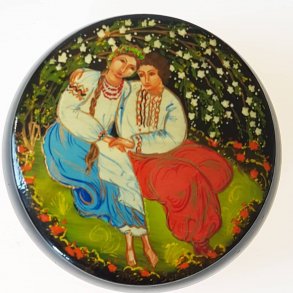 Russisk hndmalet lakse