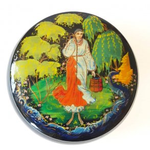 Russisk hndmalet lakske