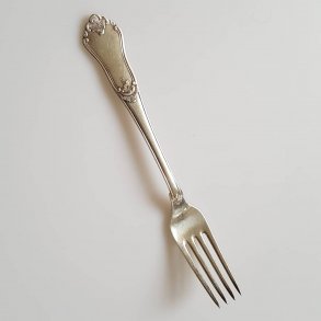 Rosenholm middagsgaffel i 3 trnet slv