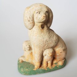 Antik Dansk lertj sparebsse