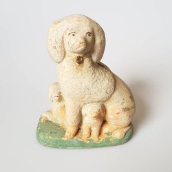 Antik Dansk lertj sparebsse