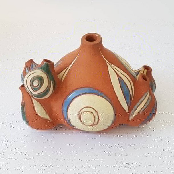 Retro keramik vase/skulptur