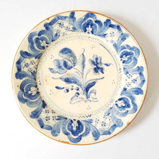 Carl Vilhelm Brack tallerken i keramik