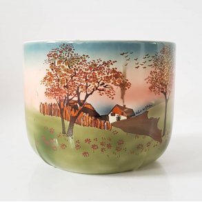 Vintage urtepotteskjuler