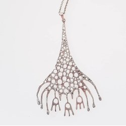 Hermann Siersbl halssmykke i slv