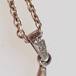 Hermann Siersbl halssmykke i slv