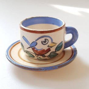 Gammel mini kaffekop i ler