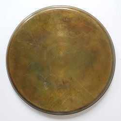 Arne Basse fad i patineret bronze