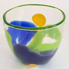 Urtepotteskjuler i glas