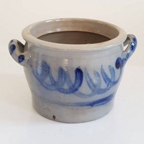 Gammel salt glaseret krukke 2L