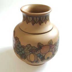 L.Hjorth Bornholm keramik vase No. 85