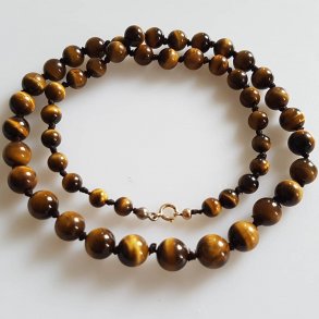 Vintage tigerje halskde