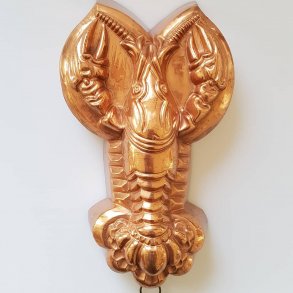 Antik form i kobber med ophng No.357