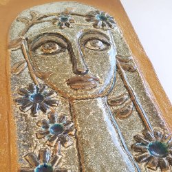 Sholm Bornholm No. 3554 keramik relief