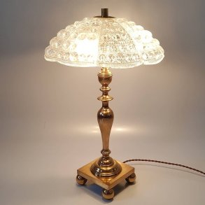 Orrefors Avantgarde i krystal og bronze