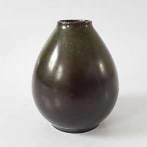 Just Andersen Art Deco vase i bronze No. B 2107