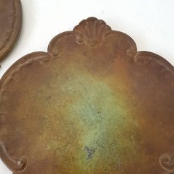Art Deco v�glysestager i bronze fra GAB No.60