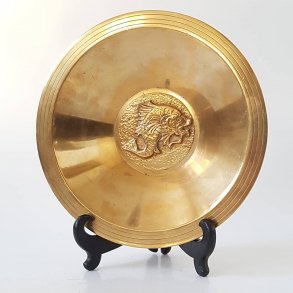 Art Deco bronze sk�l/fad fra Tinos Bronze